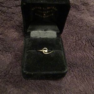 White Gold Promise Ring
